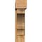 Ekena Millwork Balboa Block Rough Sawn Bracket w/ Offset Brace, Western Red Cedar, 8"W x 32"D x 32"H BKT0806X32X32BOA05RWR - alternate 2